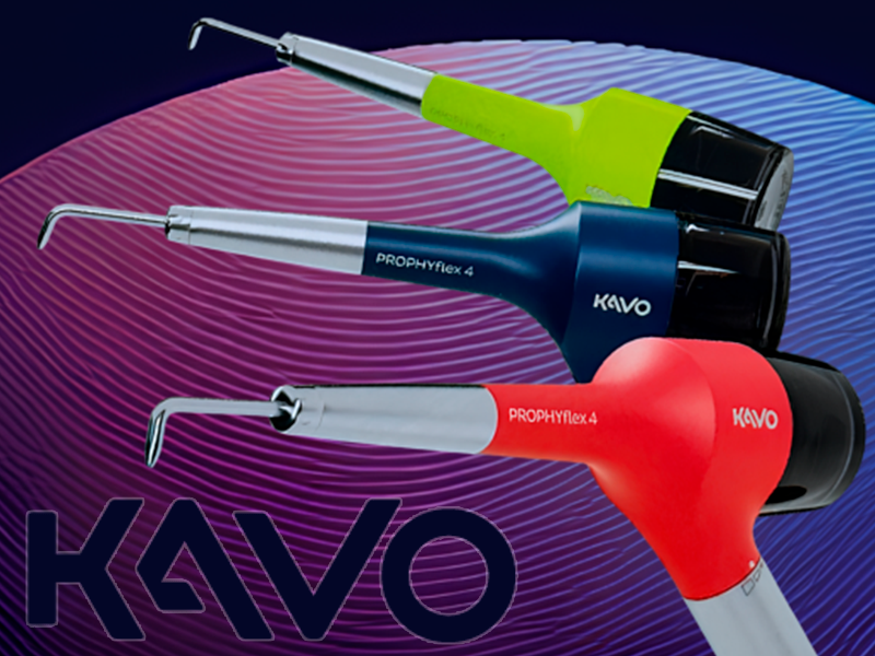 Ультразвуковая чистка и чистка порошкоструйным аппаратом Prophyflex 4 фирма KaVo